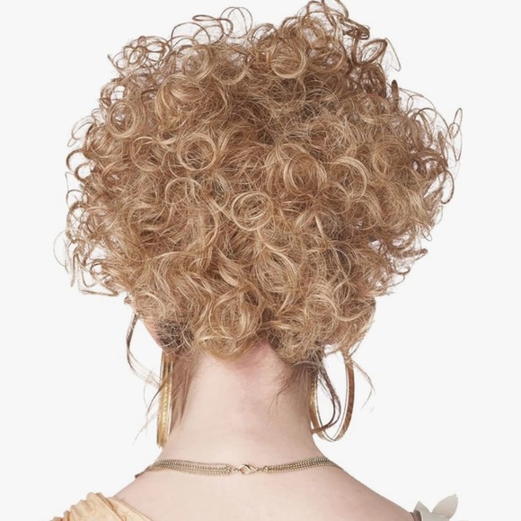 California Costumes Gold Leaf Headband Wig - Picture 2 of 3